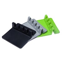 Hot Sale Silicone Lid And Spoon Rest Cooking Kitchen Spoon Holder Swan